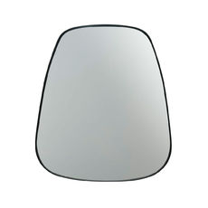 Miroir trapèze couleur noir 40x49cm