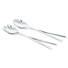 Couverts à salade en inox 28cm Couverts à salade en inox 28cm